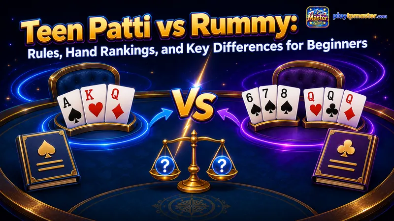 Teen Patti vs Rummy